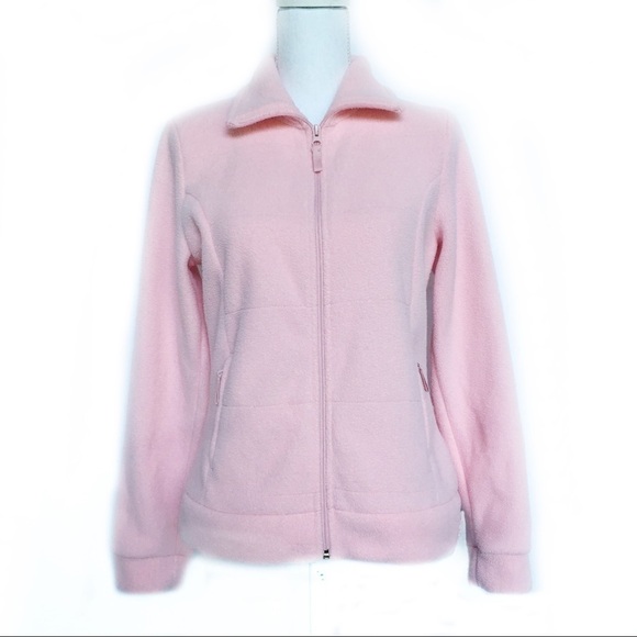 Merona Jackets & Blazers - Merona Full Zipper Fleece Pastel Pink